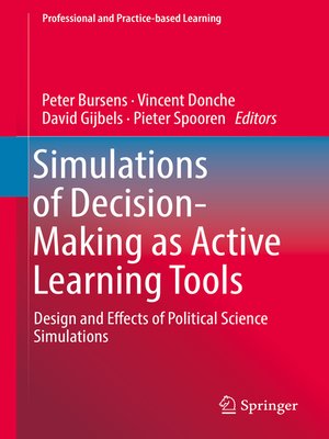 cover image of Simulations of Decision-Making as Active Learning Tools